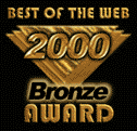 Best of the Web Bronze Award